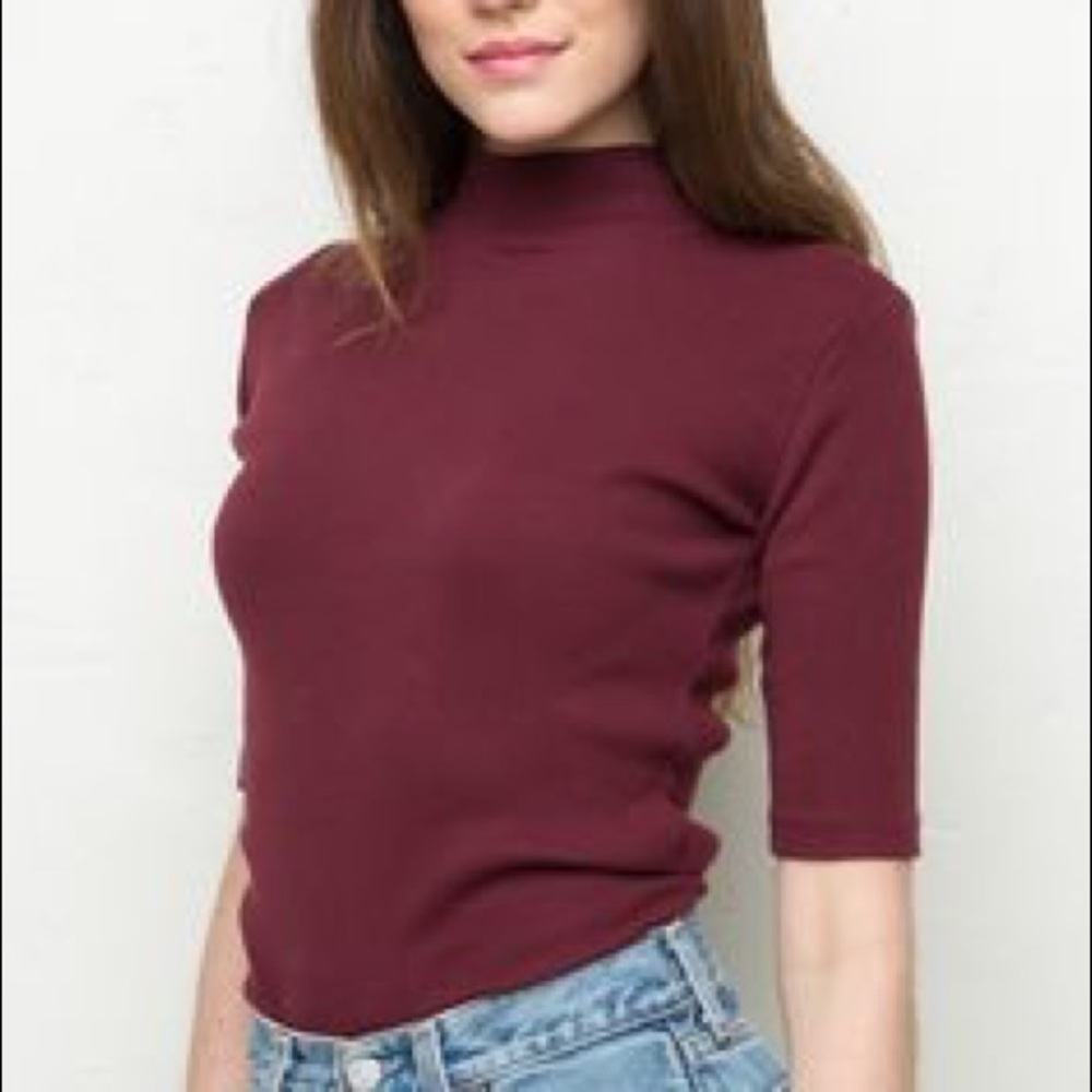 NWT Brandy Melville Mock Turtleneck